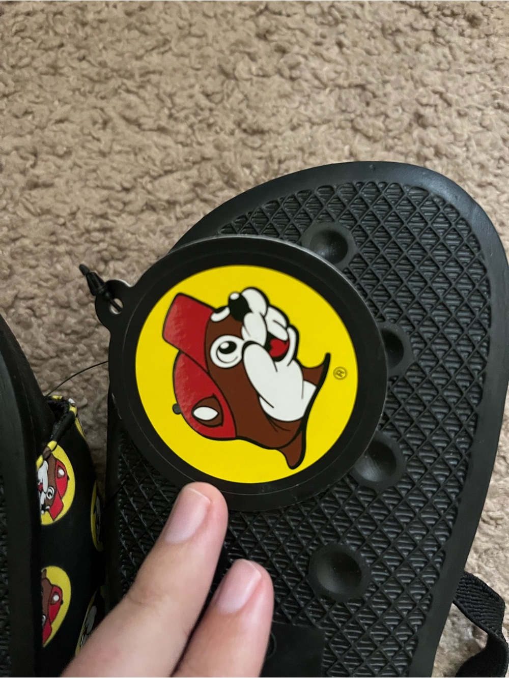 Kids Buc-ees sandals size 10 - Picture 5 of 6